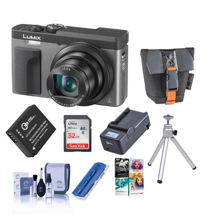 Panasonic Lumix DC-ZS70/TZ90 Digital Camera (Silver) With