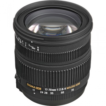 Sigma 17-70mm F2.8-4 DC Macro OS HSM Lens for Nikon Digital Cameras