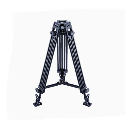 75AL2 2-stage aluminum tripod w/twist lock-type brakes. Includes fixed, extending mid-level spreader &wide rubber feet AT NO EXTRA COST