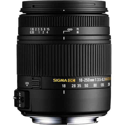 Sigma 18-250mm F3.5-6.3 DC Macro OS HSM For Pentax