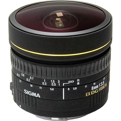 Sigma 8mm F3.5 EX DG Circular 