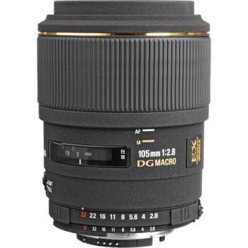 Sigma 105mm f/2.8 EX DG OS HSM Macro Lens for Canon EOS