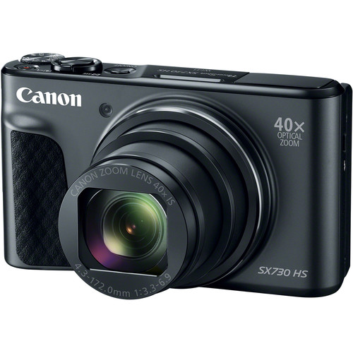 Canon PowerShot SX730 HS Digital Camera (Black) Canon Authorized Dealer