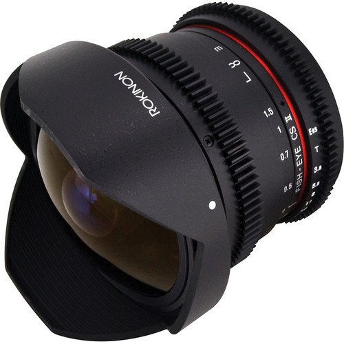 Rokinon 8mm T3.8 Cine UMC Fisheye CS II Lens for Sony E Mount