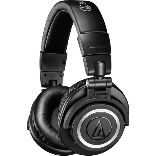 Audio-Technica Consumer ATH-M50xBT Wireless Over-Ear Headphones
