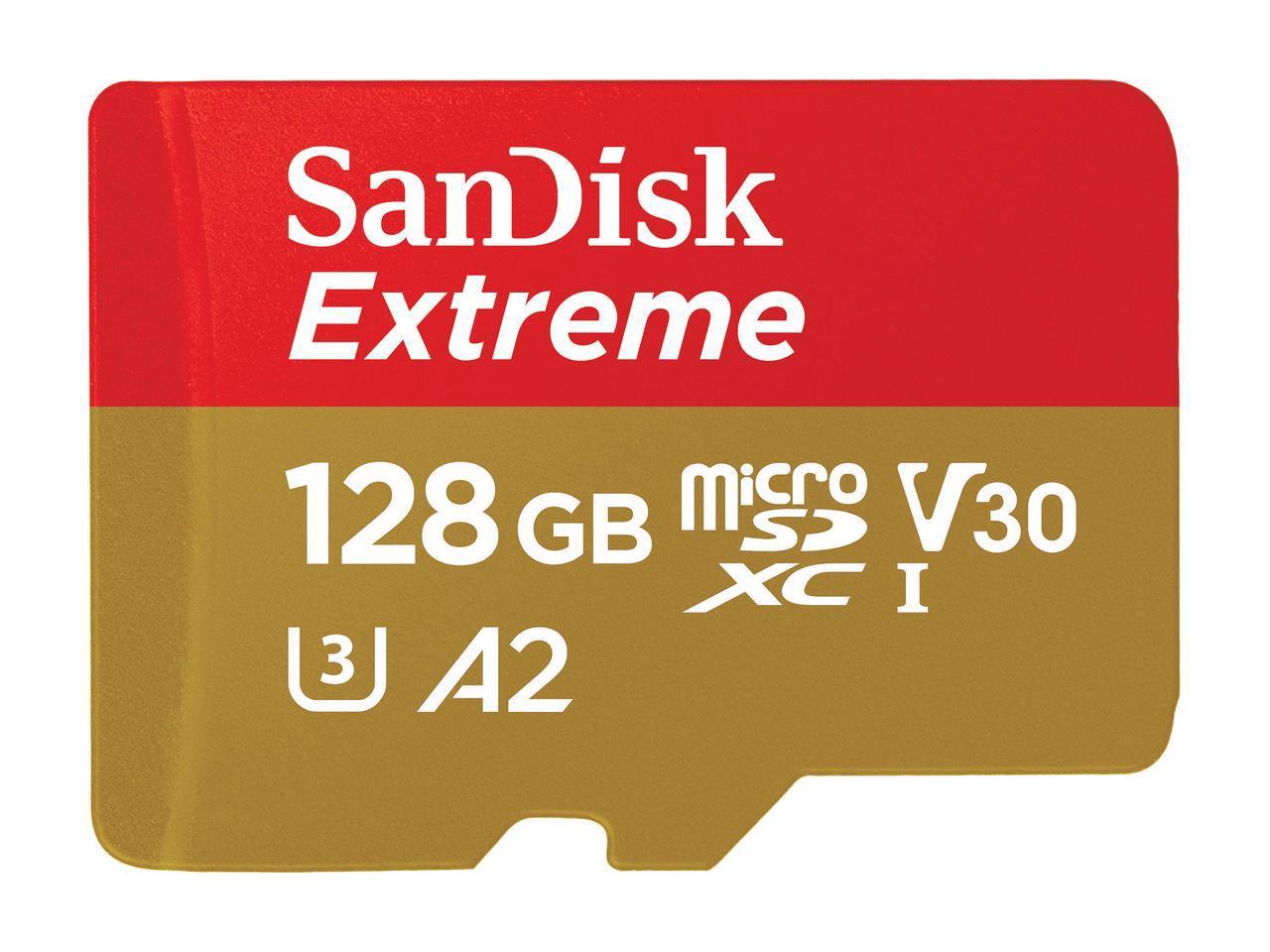 SanDisk 128GB Extreme microSDX