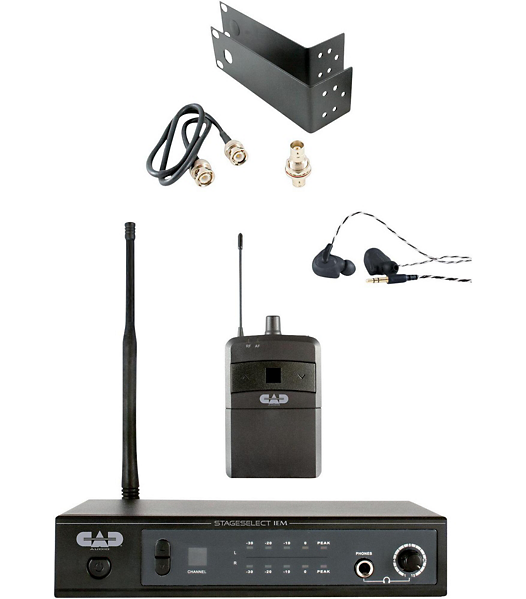 CAD StageSelect IEM StagePass IEM Stereo Wireless In Ear System