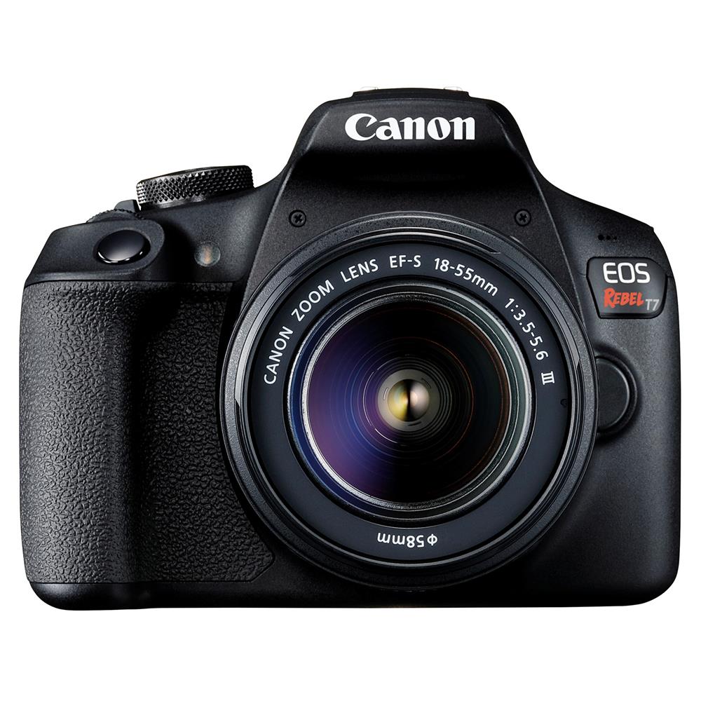 Canon EOS Rebel T7 With EF-S 18-55mm f/3.5-5.6 DC III Lens