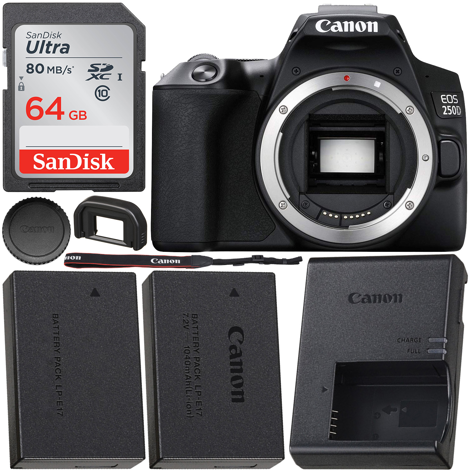 Canon EOS 250D (Rebel SL3) DSL