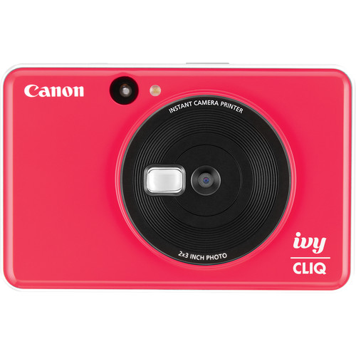 Canon IVY CLIQ Instant Camera Printer (Ladybug Red)