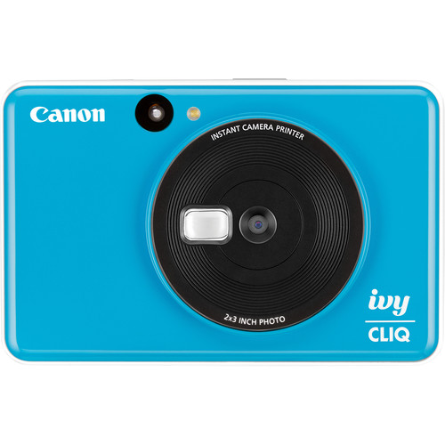 Canon IVY CLIQ Instant Camera Printer (Seaside Blue)