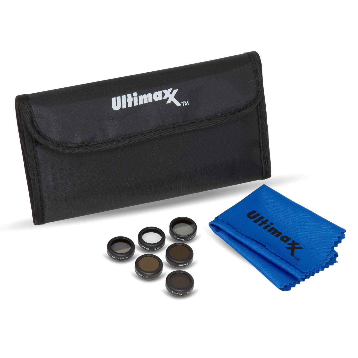 Ultimaxx 8 Piece Screw-On Filter Kit for Mavic Air