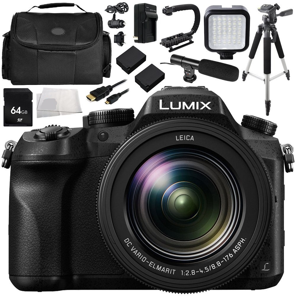 Panasonic Lumix DMC-FZ2500 Digital Camera Bundle
