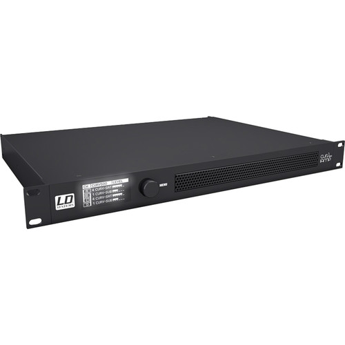 LD Systems 4-Channel (240WPC) Class D Installation Amplifier for CURV Systems