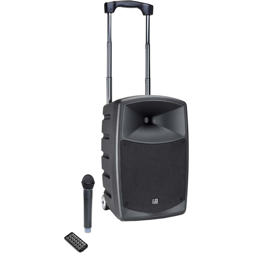 LD Systems Roadbuddy 10 Battery-Powered Bluetooth Speaker with Wireless Handheld Microphone