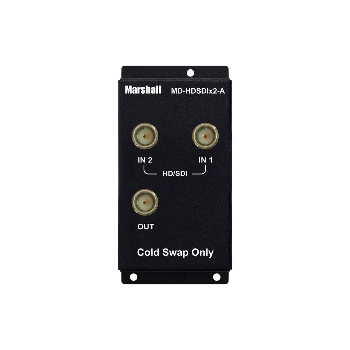 Marshall Electronics Two-Channel HD-SDI Input Module with Switched Output for Large MD Series Monitors, Type A