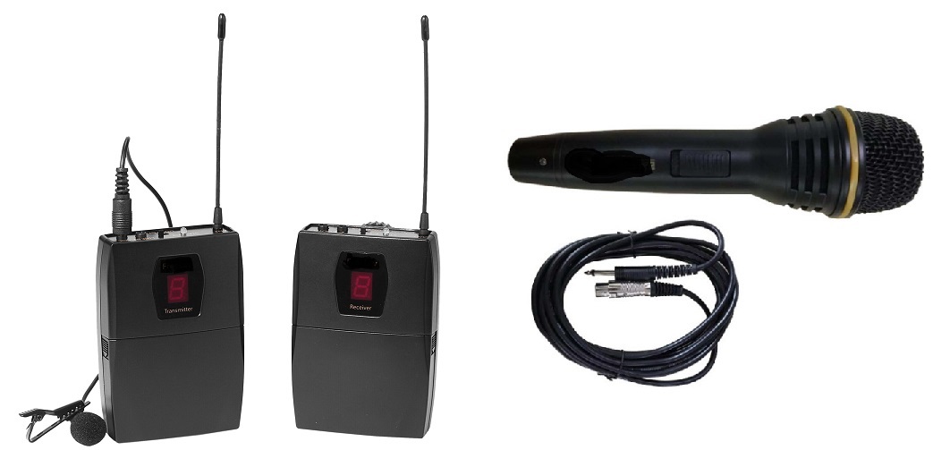 Ultimaxx Professional Wireless UHF Mic System 