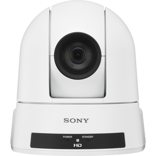 Sony SRG-300HW 1080p Desktop & Ceiling Mount Remote PTZ Camera with 30x Optical Zoom (White)