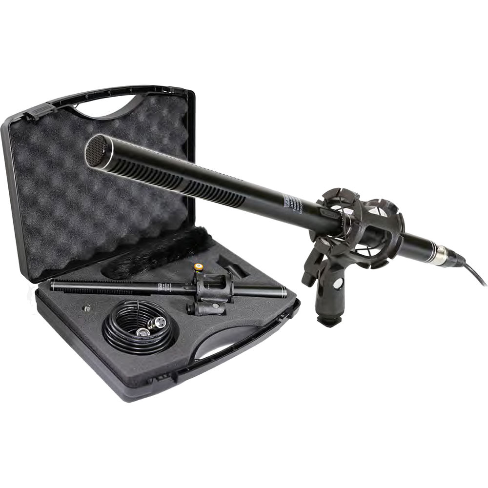 Vidpro XM-88 Long Shotgun Microphone with Location Recording Bundle