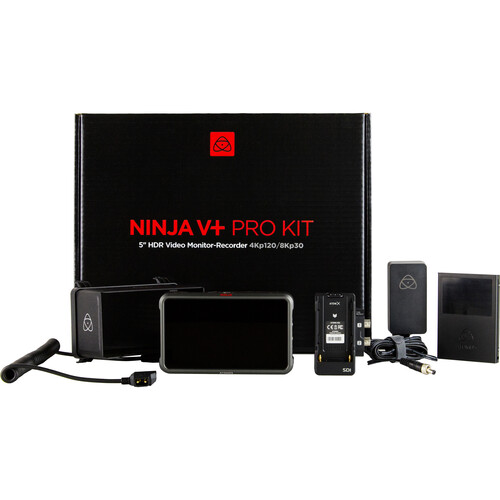 即購入ATOMOS　Ninja V + Pro Kit　8k 撮影対応　ライセンス付き プロ用、業務用