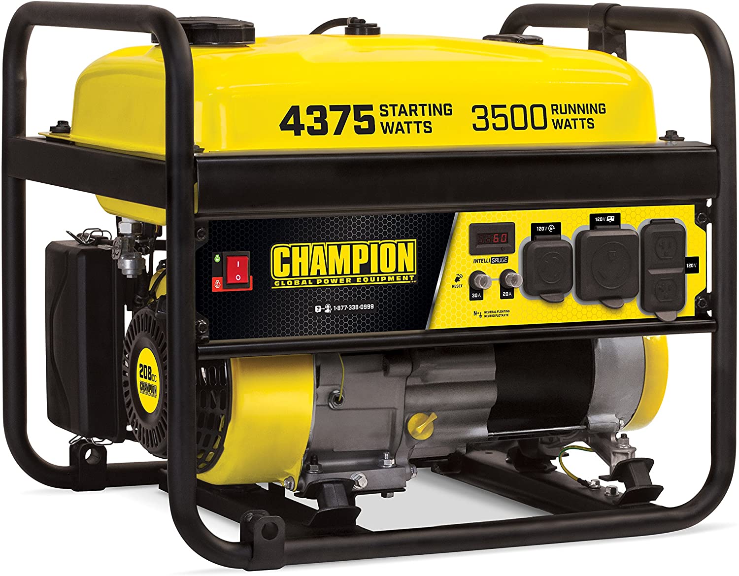 Champion Power Equipment 3500W / 4375W Dual-Fuel Generator