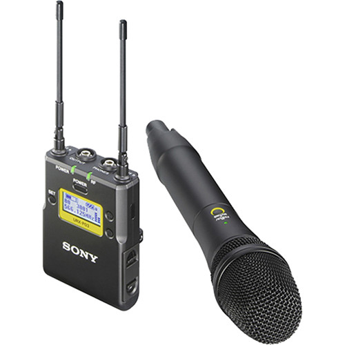 Image of Sony UWP-D12 Camera-Mount Wireless Cardioid Handheld Microphone System (UC90: 941 To 960 MHz)