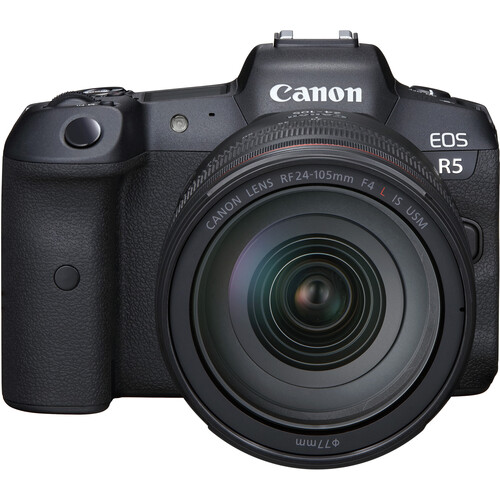 Canon EOS R5 Mirrorless Digital Camera with 24-105mm f/4L IS USM Lens