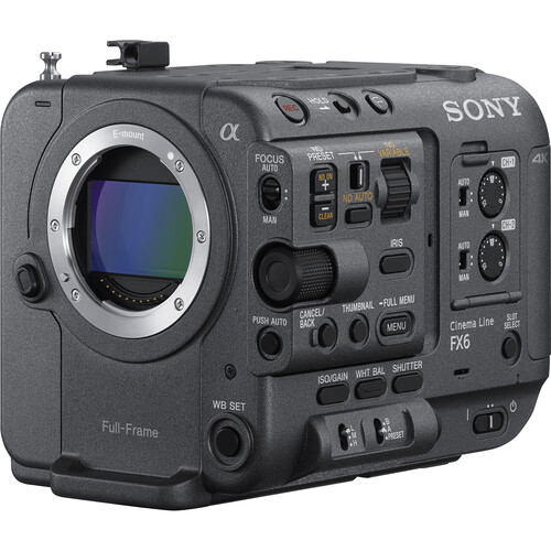 Sony FX6 Full-Frame Cinema Cam
