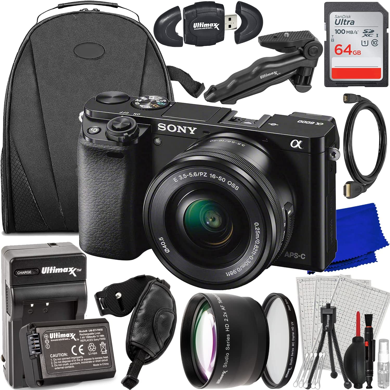 Sony a6000 Mirrorless Camera w