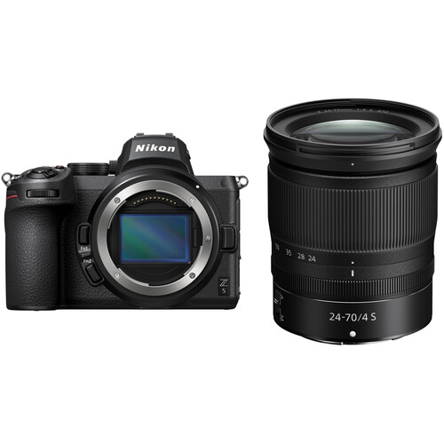 Nikon Z5 Mirrorless Digital Camera with Z 24-70mm f/4 S Lens